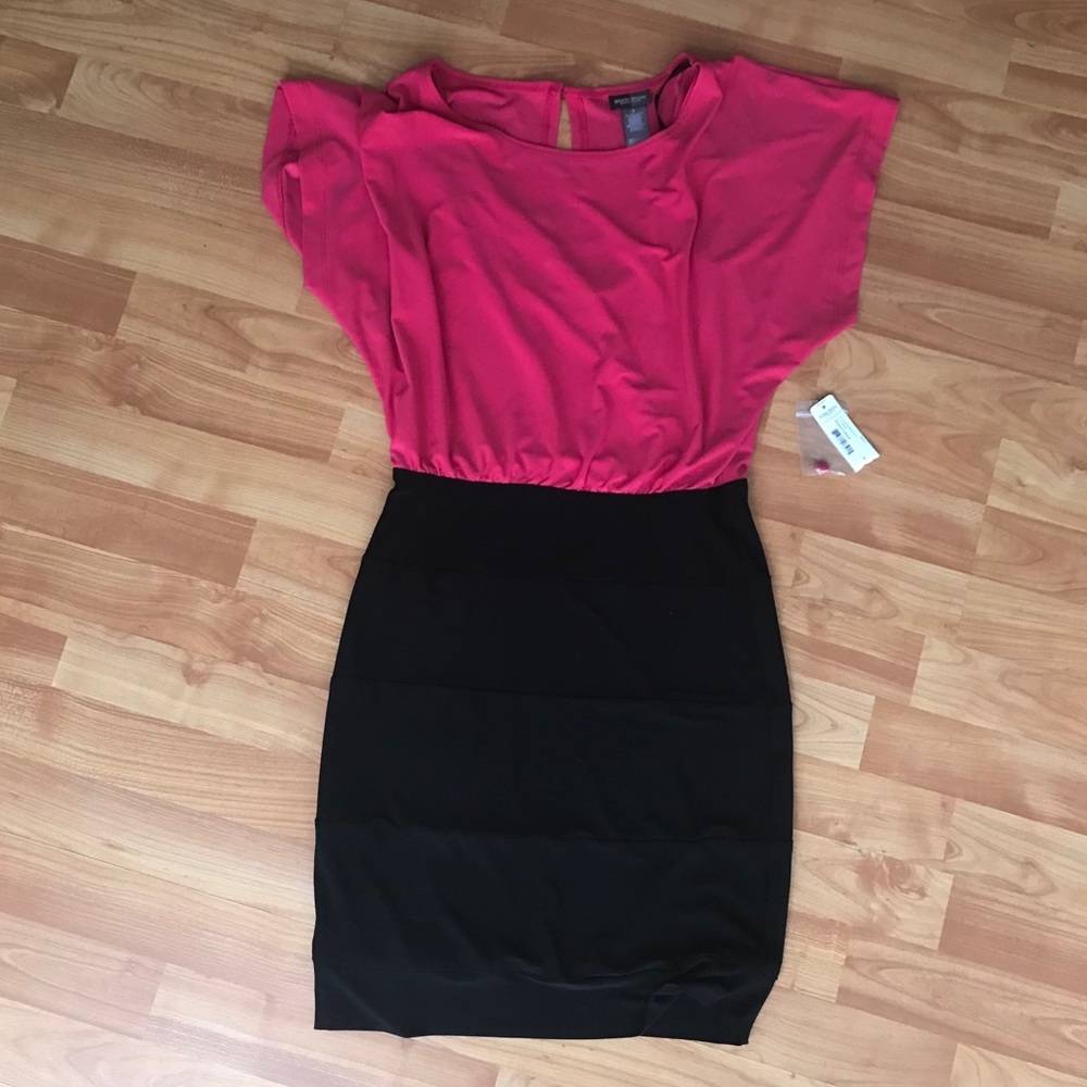 Black and pink party dress 4